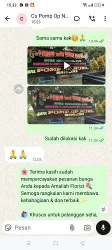 Testimonial Papan Bunga haurkuning